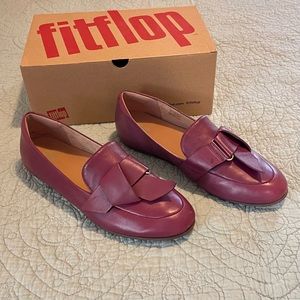 FitFlop Lena Knot leather loafers